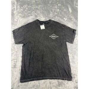 Modelo Especial Beer Graphic T-Shirt Mens Medium Gray Acid Wash Short Sleeve New